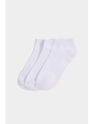 DeFacto Kadın 3'lü Bambu Patik Çorap G3556AXNS