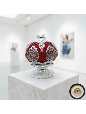 Hesperides Souvenirs Nakkaş Serisi El Işçiliği Dekoratif Nar Biblo Ayetli