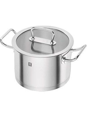 Starseven Zwilling Derin Tencere, 20 Cm, Yuvarlak, 18/10 Paslanmaz Çelik