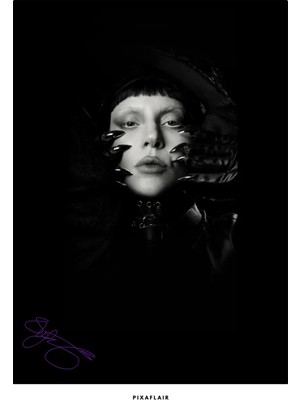 Pixaflair - Lady Gaga - Mayhem - Çerçevesiz Poster