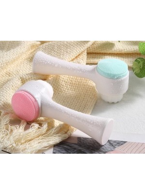 NW NessiWorld Çift Taraflı 3D Yumuşak Yüz Bakım Fırçası