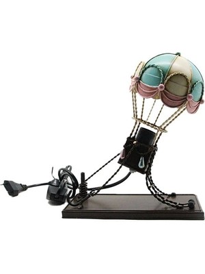 TrentCo Metal Balon Abajur – Dekoratif Aydınlatma ( Lisinya )