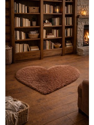 Eyprich Kuzu Post Peluş Süet Taban Ince Halı - Yumuşak Dokulu
