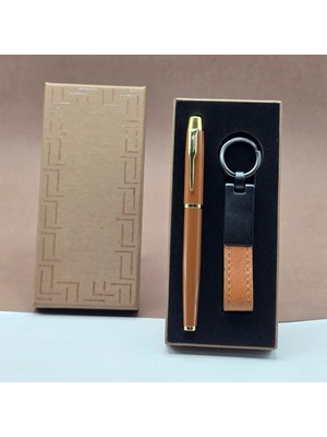 Ayder Timya Deri Anahtarlık Ve Metal Kalem Seti TG/Tmy 225952