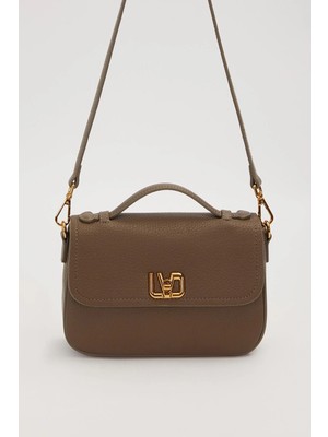 Levidor Gri Lvd Kilitli Omuz Çantası