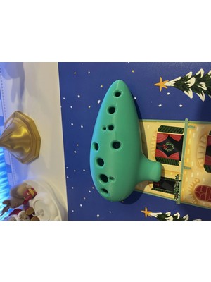 Ocarina 12 Delik Flüt Nefesli Enstrüman