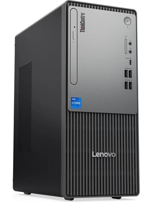 Lenovo Thinkcentre Neo 50T Intel Core I5 14400 64GB 512GB SSD RX550/4GB 23.8" Fhd Monitör Fdos Masaüstü Bilgisayar & Per4 USB Bellek 12UAS1CF00P673