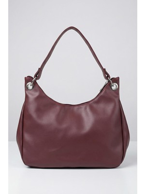 Rays 9229 Göz Detay Omuz Çantası Bordo