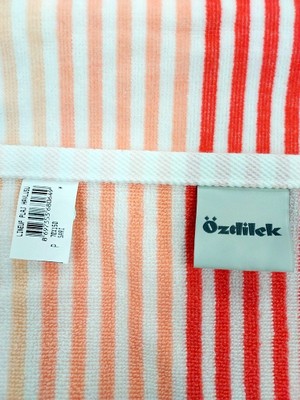 Özdilek Kadife Pamuk Plaj Havlusu (70X150)-LINEUP Sarı