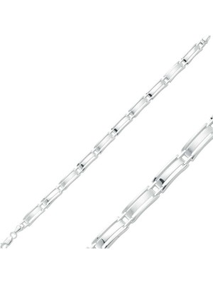 DMR Elegance Gümüş Üç Sıra Erkek Bileklik