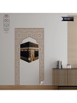 Akıllı Kağıt Statik Tutunma Özellikli Mihrap ( Model-1)