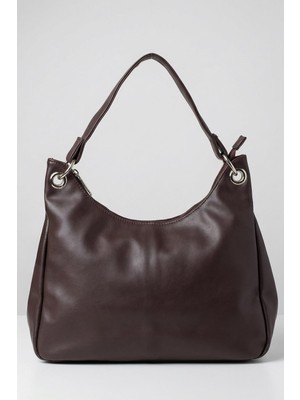 Rays 9229 Göz Detay Omuz Çantası Acı Kahve