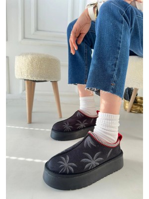 Erbilden Mucy Siyah Süet Bot