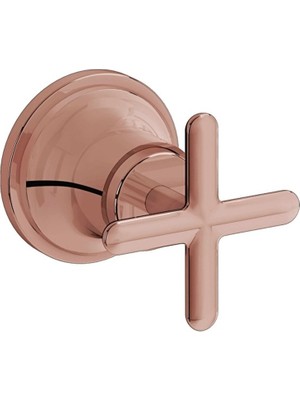 Vitra Origin Classic Ankastre Stop Valf Soft Bakır A4290229