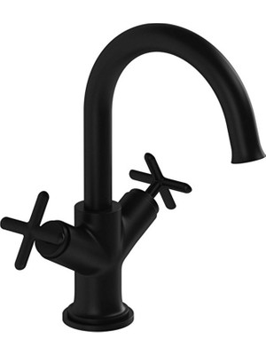 Artema Vitra Origin Classic Lavabo Bataryası Çift Kumandalı Mat Siyah A4288436