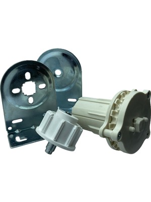 MorPerde 45'lik Beyaz Zincir Mekanizma ve Metal Ayaklı Takım