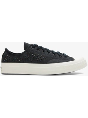 Converse Chuck 70 Beads Unisex Sneaker Siyah Nefes Alabilir Yapı ile Konforlu Günlük Kullanım