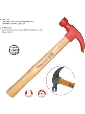 İnura Global Boyalı Çatal Çekiç