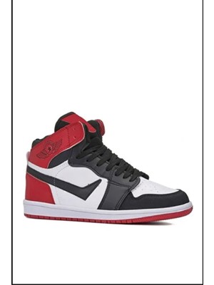 Liarca Lambırlent Aır Jordan Kırmızı Boğazlı Unisex Spor Ayakkabı