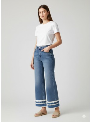 Centilmen Bdk Paçası Örgü Işlemeli Pantolon 4590