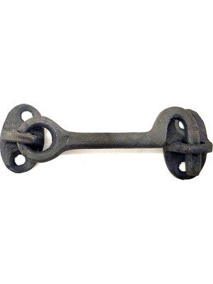 İnura Global Antika Tarz Dekoratif Pirinç  Çengeli - 8,5cm, Oksit