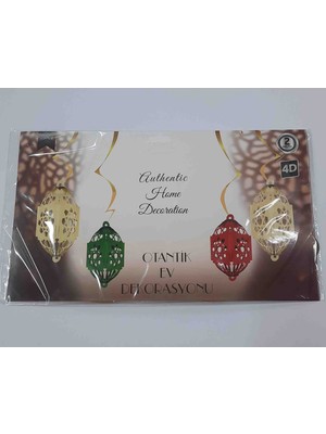 Ramazan Temalı 4d Otantik Ev Dekorasyonu