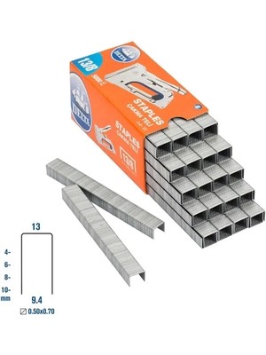 İnura Global 13/6 Zımba Teli 5000 Adet