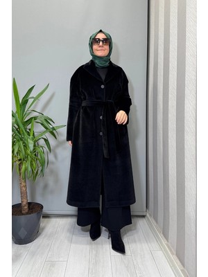 Almarwah Çıtçıtlı Kuşaklı Kaban Siyah 505322