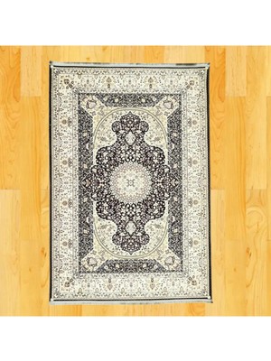 Mevlana Bazaar Vintage Saray Motifli 160 x 230 cm Dijital Baskı Halı