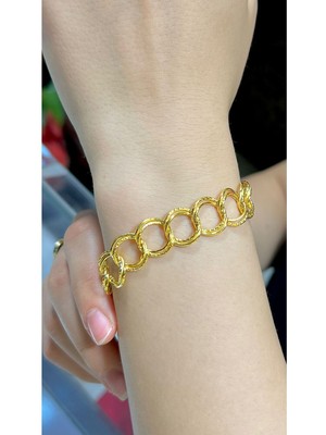 Kuyumcu Nurettin 5 gr (Gram) 2 Halkalı Samanyolu 22 Ayar Altın