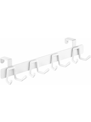 Microcase Kapı Arkası Çok Amaçlı Elbise Çanta Vb Metal Eşya Askılığı AL5446