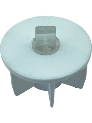 MorPerde 38'lik Beyaz Zincir Mekanizma Kare Tıpalı ve Mandallı Plastik Ayaklı Takım