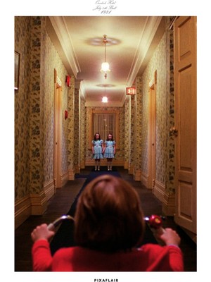 Pixaflair - The Shining - Twins - Çerçevesiz Poster