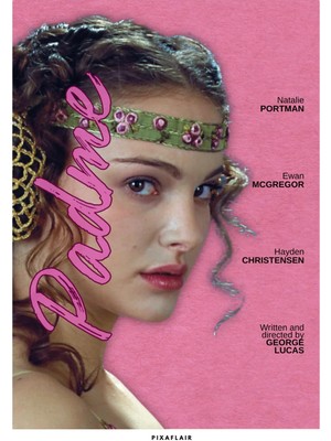 Pixaflair - Star Wars - Padme Amidala - Çerçevesiz Poster