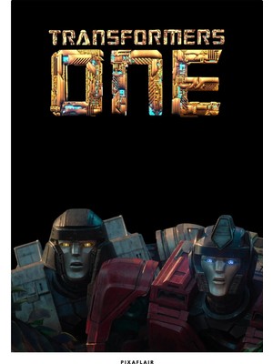 Pixaflair - Transformers One - Friendship - Çerçevesiz Film Poster