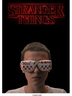 Pixaflair - Stranger Things - Eleven - Çerçevesiz Poster