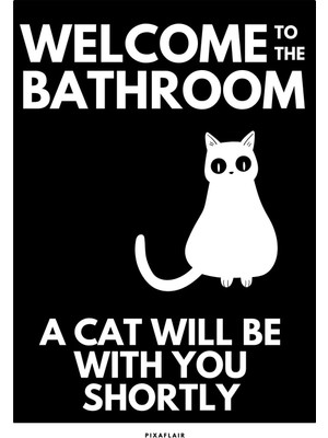 Pixaflair - A Cat - Çerçevesiz Poster