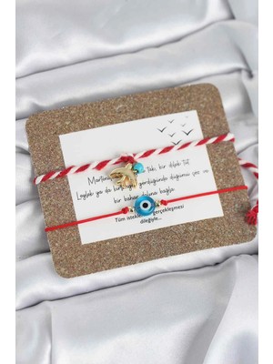 Calperia Marteniçka Bileklik 2'li Nazar ve Kırlangıç Model