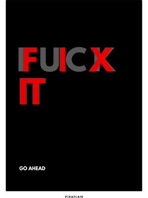 Pixaflair - Fix It - Tablo - Çerçevesiz Dekor Poster