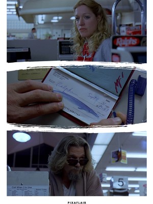 Pixaflair - The Big Lebowski - Milk - Çerçevesiz Poster