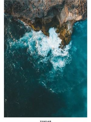 Pixaflair - The Shore - Tablo - Çerçevesiz Dekor Poster