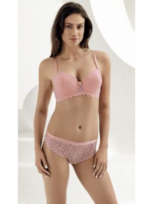 Elbiyou Dantelli Sütyen Takımı