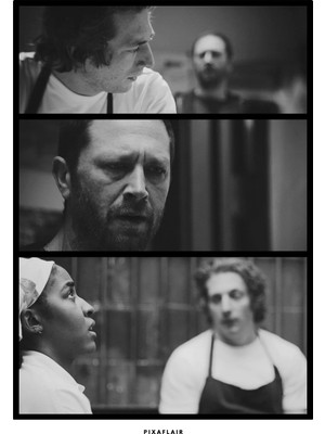 Pixaflair - The Bear - Kitchen - Çerçevesiz Film Poster