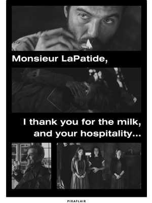 Pixaflair - Inglourious Basterds - Mosieur Lapadite - Çerçevesiz Poster