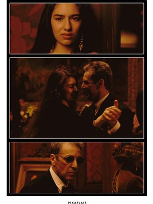 Pixaflair - The Godfather Part3 - Doughter - Tablo - Çerçevesiz Film Poster