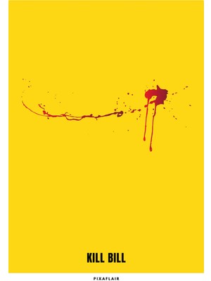 Pixaflair - Kill Bill Vol.1 - Çerçevesiz Poster