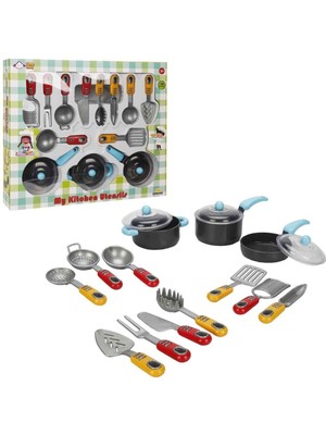 NessiWorld S00004681 Mutfak Gereçleri Seti Byk Kutulu -Sun