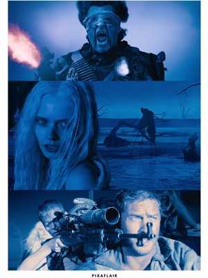 Pixaflair - Mad Max Fury Road - Blue Velvet - Çerçevesiz Poster