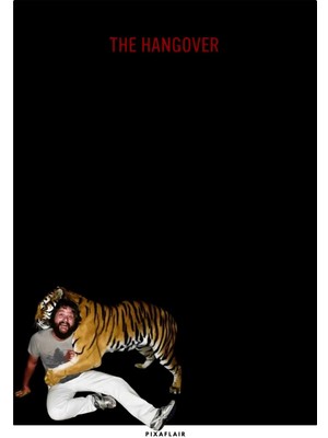 Pixaflair - Hangover - Alan With Tiger - Çerçevesiz Poster