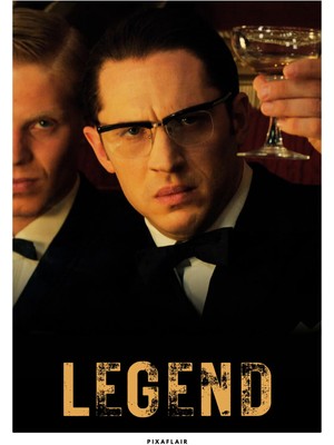 Pixaflair - The Legend - Krays - Çerçevesiz Poster